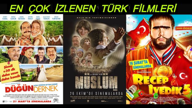 Türkiye'de en çok hasılat getiren 10 film!